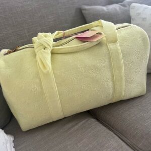 NWT Stoney clover lane Terry cloth duffel